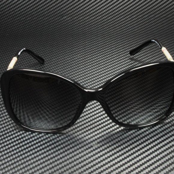 Burberry Black Gradient 57mm Sunglasses